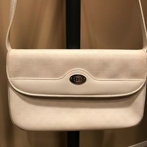 Authentic vintage Gucci white bag